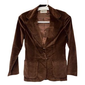 Vintage velvet jacket Pandora size s/m